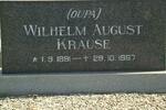 KRAUSE Wilhelm August 1891-1967