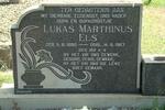 ELS Lukas Marthinus 1890-1967