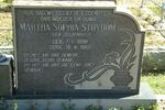 STRYDOM Martha Sophia nee GELDENHUYS 1888-1960