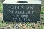 SLABBERT Chrisjan 1936-1938