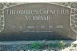VERMAAK Theodorus Cornelius 1864-1931