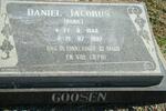 GOOSEN Daniel Jacobus 1948-1997