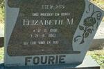 FOURIE Elizabeth M. 1906-1993