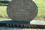 KLEYNHANS Annee Madeleine 1935-1991