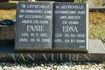 VUUREN Fanie, van 1921-1990 & Edna 1928-2008