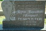 TEMPLETON Lynn Hamelton 1905-1987