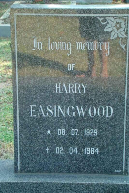EASINGWOOD Harry 1929-1984