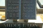 MIDDLETON Henry Stephen 1923-1985 & Maud Mary 1923-2004
