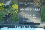 FAWCETT Anna Maria 1931-1979