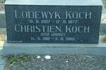 KOCH Lodewyk 1907-1977 & Christien GROVE 1916-1980