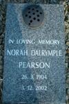 PEARSON Norah Dalrymple 1904-2002