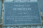 SURGEON Thomas Ian 1948-1997