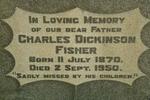 FISHER Charles Dickinson 1870-1950