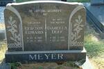 MEYER Clifton Edward 1912-1997 & Isabella Duff 1915-1981
