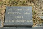 ? Rebecca Ada -1986