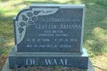 WAAL Cecelia Johanna, de formerly HATTING nee MEYER 1885-1974