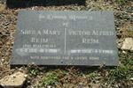 REIM Victor Alfred 1906-1983 & Sheila Mary MALCOLM 1916-1981