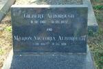 ALBOROUGH Gilbert 1902-1972 & Marion Victoria 1897-1991