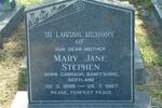 STEPHEN Mary Jane 1888-1967