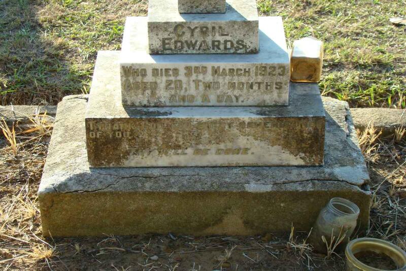 EDWARDS Cyril -1923