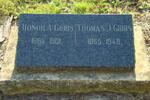 GIBBS Thomas J. 1865-1948 & Honor A. 1864-1901