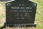 SMITH Marthie M.P. 1921-1997
