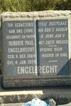 ENGELBRECHT Hendrik Paul 1884-1939