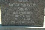 SMITH Jacoba Magrietha nee STEENKAMP 1873-1961