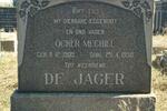 JAGER Ocker Mechiel, de 1905-1958
