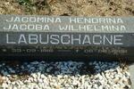 LABUSCHAGNE Jacomina Hendrina Jacoba Wilhelmina 1916-1998