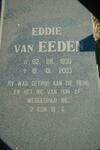 EEDEN Eddie, van 1930-2003