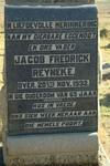 REYNEKE Jacob Fredrick -1932