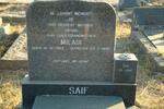 SAIF Miladi 1903-1990