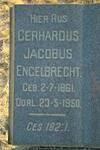 ENGELBRECHT Gerhardus Jacobus 1861-1950