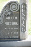 HENNING Willem Frederik 1893-1983