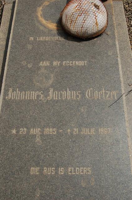 COETZER Johannes Jacobus 1895-1967