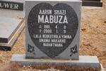 MABUZA Aaron Shazi 1961-2000