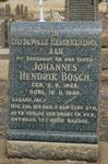 BOSCH Johannes Hendrik 1863-1945