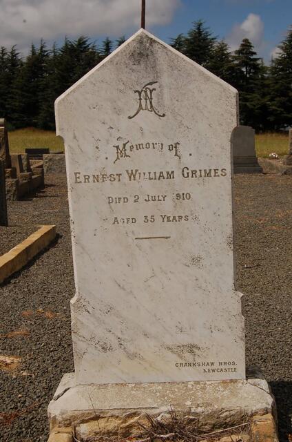 GRIMES Ernest William -1910