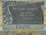 EVANS William Thomas 1871-1943