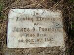 FRANCIS James O. -1882
