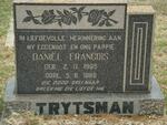 TRYTSMAN Daniel Francois 1895-1966