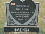 HAVENGA Olive Evelyn 1933-1997