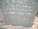THOMPSON Edward 1914-1960