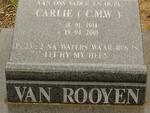 ROOYEN C.M.W., van 1914-2001