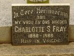FRAY Charlotte S. 1898-1986