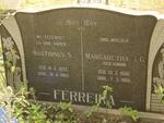 FERREIRA Marthinus S. 1872-1963 & Margaretha J.G. HOMAN 1886-1966