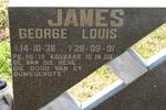 JAMES George Louis 1938-1991