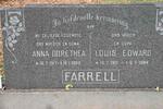 FARRELL Louis Edward 1912-1984 & Anna Dorethea 1917-1969