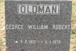 OLDMAN George William Robert 1921-1970